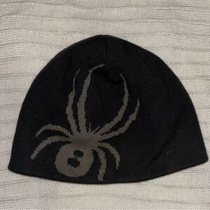 Spyder Reversible Beanie Black and Gray